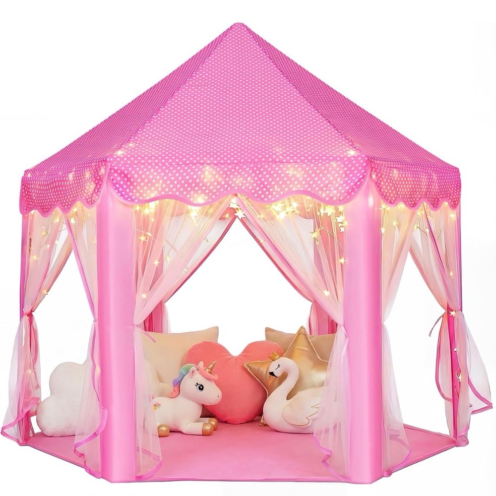 Pink Play Tent for Kids